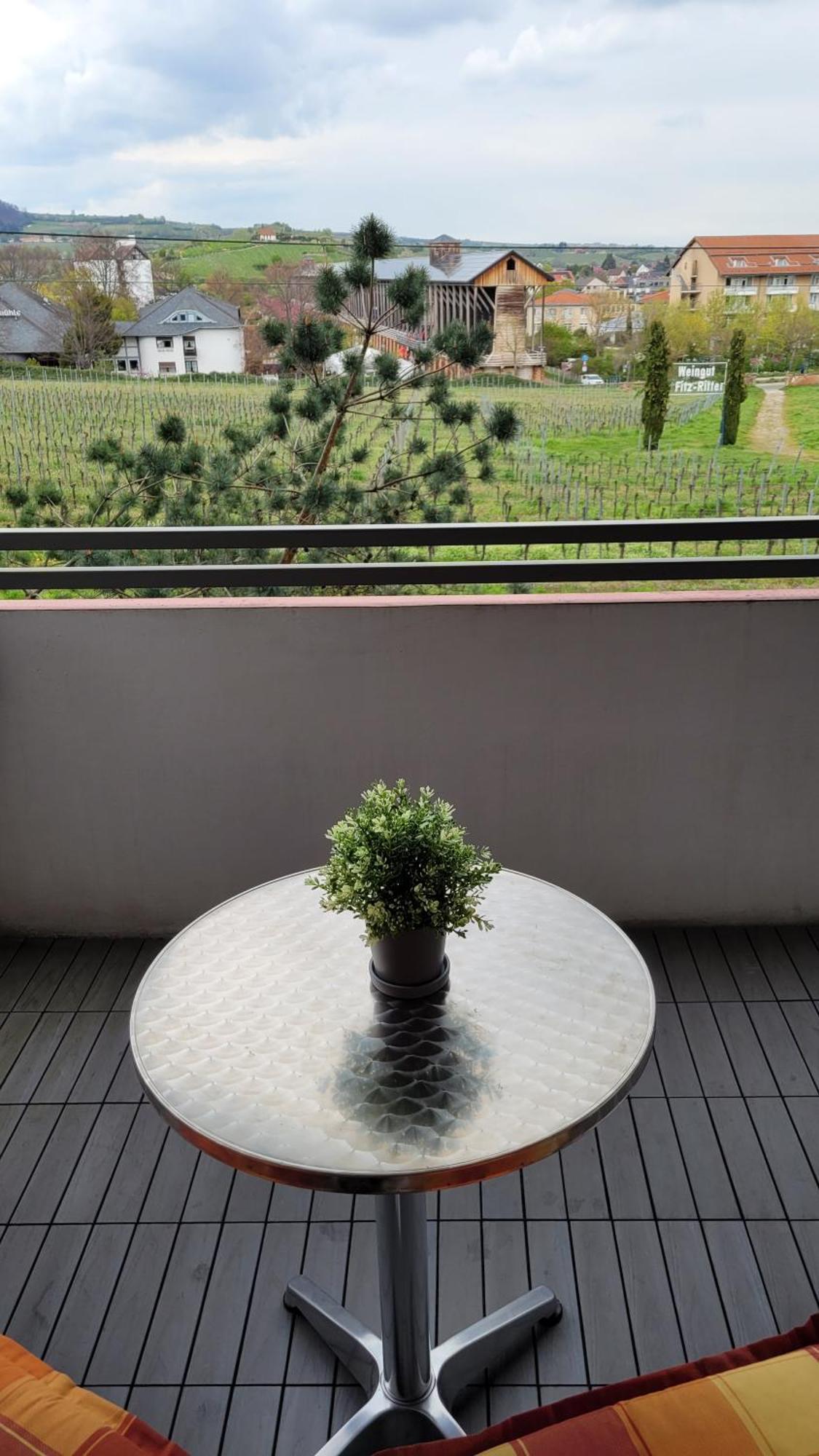 Ihr Bett Mit Blick Auf Die Weinberge Apartment Bad Duerkheim Exterior photo